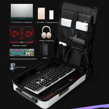 Load image into Gallery viewer, Anti-theft 17.3 Inch Laptop Backpack PC Hard Shell Notebook USB Waterproof Rucksacks Travel Bags Pack
