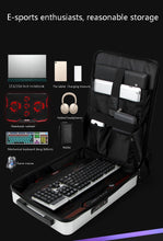 Load image into Gallery viewer, Anti-theft 17.3 Inch Laptop Backpack PC Hard Shell Notebook USB Waterproof Rucksacks Travel Bags Pack