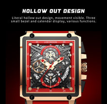 Load image into Gallery viewer, LIGE 2022 Top Brand Luxury Watches Square Digital Sports  Watch for Men Waterproof