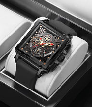 Load image into Gallery viewer, LIGE 2022 Top Brand Luxury Watches Square Digital Sports  Watch for Men Waterproof
