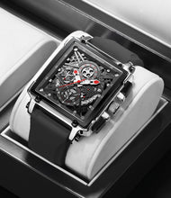 Load image into Gallery viewer, LIGE 2022 Top Brand Luxury Watches Square Digital Sports  Watch for Men Waterproof