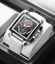 Load image into Gallery viewer, LIGE 2022 Top Brand Luxury Watches Square Digital Sports  Watch for Men Waterproof