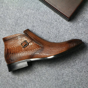 Men Leather Boots Comfortable Men's Winter shoes Size 40-46 men's casual shoes 2021