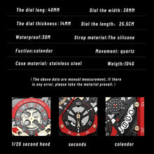 Load image into Gallery viewer, LIGE 2022 Top Brand Luxury Watches Square Digital Sports  Watch for Men Waterproof