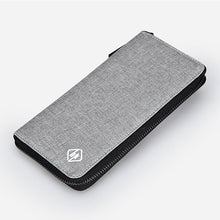 Load image into Gallery viewer, Men Wallets Slim Business Coin Pocket wallet Zipper Credit Holders