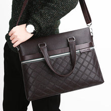 Load image into Gallery viewer, business genuine leather laptop bag