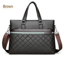 Load image into Gallery viewer, business genuine leather laptop bag
