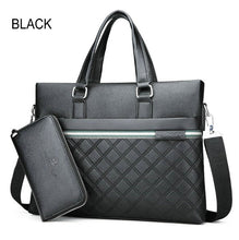 Load image into Gallery viewer, business genuine leather laptop bag