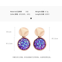 Load image into Gallery viewer, Fashion earrings jewelry  2 Colors Fit Women and female
