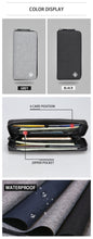 Load image into Gallery viewer, Men Wallets Slim Business Coin Pocket wallet Zipper Credit Holders
