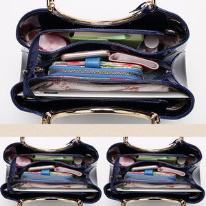 Handbags zipper bags for Women  Fashion Leather