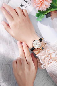 Women Casual Watch Minimalism Rose Gold