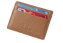 Load image into Gallery viewer, Ultra-thin Card Holder Mini wallets small Cow Leather
