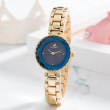 Load image into Gallery viewer, Women Watch Set Diamond Bracelet Cute Dolphin Necklace Blue Cut Glass
