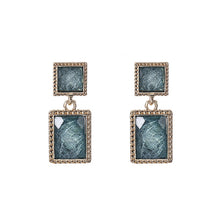 Load image into Gallery viewer, Classic Square earrings female
