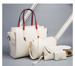 Women Bag Top-Handle Bags Handbags 4pcs/set Fashion