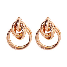 Load image into Gallery viewer, Fashion Gold Metal Drop Earrings for Women
