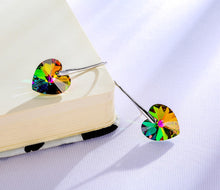 Load image into Gallery viewer, Earrings Hanging Hearts Crystals For Women Jewelry
