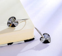 Load image into Gallery viewer, Earrings Hanging Hearts Crystals For Women Jewelry
