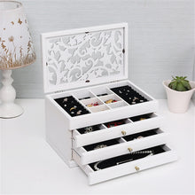 Load image into Gallery viewer, Big 6 Layers Wooden Jewelry Box
