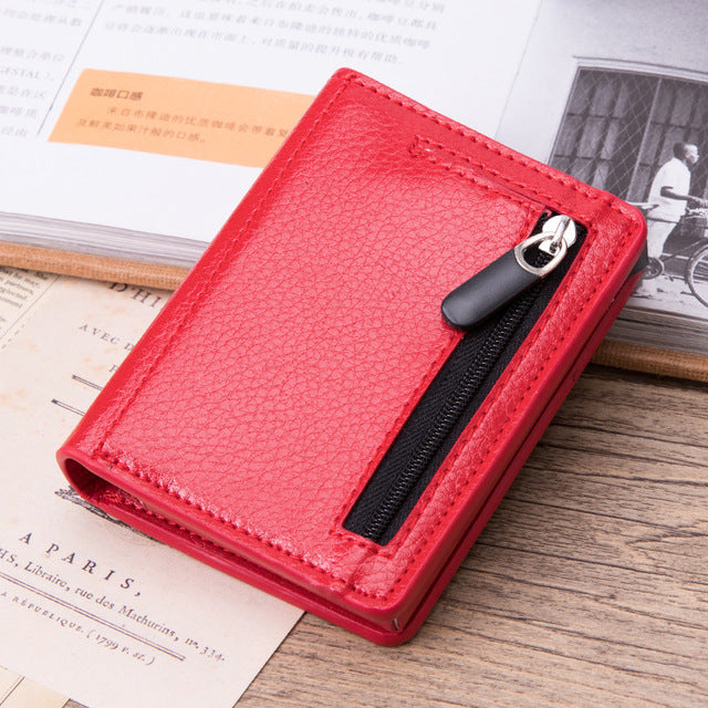 Men Wallet Leather Credit Card