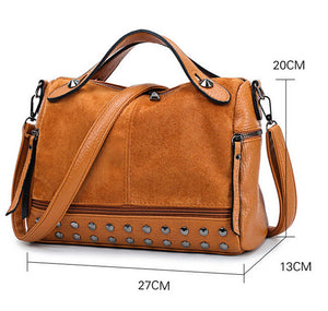 Women Lady Leather Handbag Shoulder