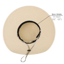 Load image into Gallery viewer, Summer Beach Hat Women Large Straw Hat Big Brim Sun Hats
