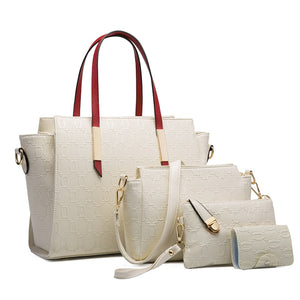 Women Bag Top-Handle Bags Handbags 4pcs/set Fashion