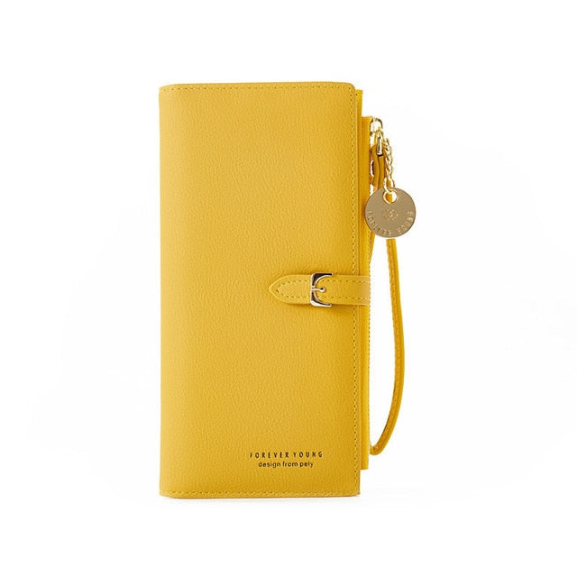 Female Wallets Clutch Lady Purse Zipper Phone Pocket Card Holder Ladies Carteras