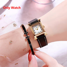 Load image into Gallery viewer, Luxury Watch Women Watches Bracelet Earrings Necklace Watches 6Pcs Set  With Box
