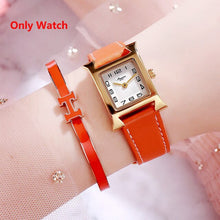 Load image into Gallery viewer, Luxury Watch Women Watches Bracelet Earrings Necklace Watches 6Pcs Set  With Box
