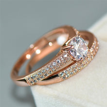 Load image into Gallery viewer, Ring Set Fashion Silver Color Gold

