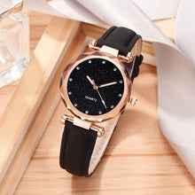 Load image into Gallery viewer, Women Watch Rhinestone Romantic Starry Sky WristWatch
