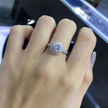 Load image into Gallery viewer, Silver Ring Wedding Rings For Women
