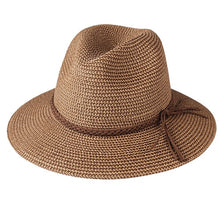 Load image into Gallery viewer, Summer Straw Hat for Women Panama Beach Hat
