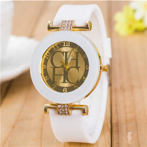 Watch Women Crystal Silicone