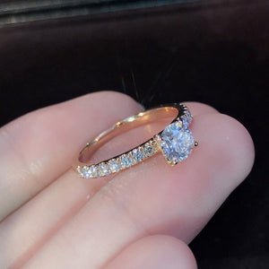 Fashion Women Ring Crystal