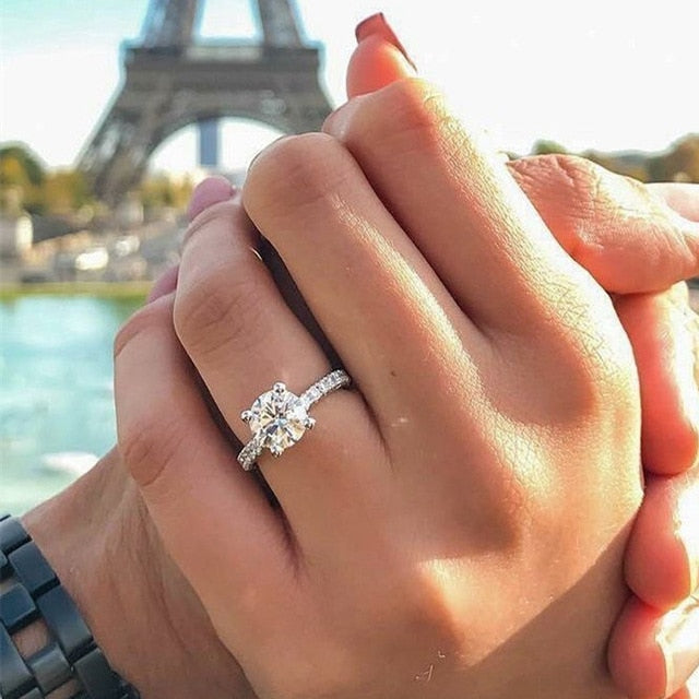 Fashion Women Ring Crystal