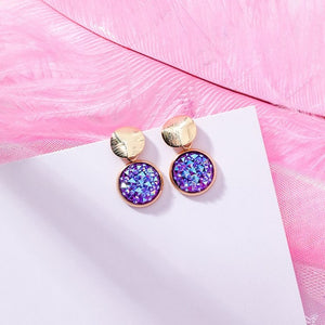 Fashion earrings jewelry  2 Colors Fit Women and female