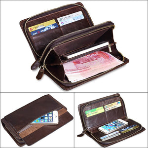 Wallet Male Genuine Leather