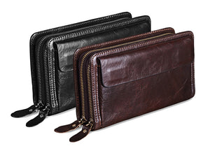 Wallet Male Genuine Leather