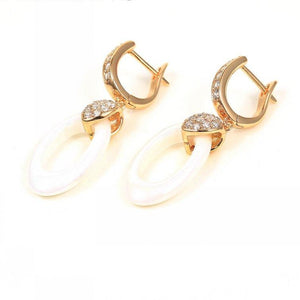 Women Earrings Gold Wedding Fashion