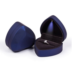 wedding ring box with display storage jewelry