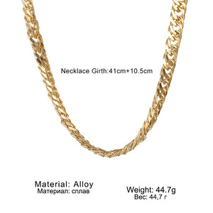 Necklace Men Statement Gold Minimalist Chunky Necklaces For Women 2020 Hip Hop Jewelry