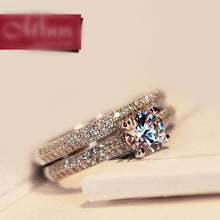 Load image into Gallery viewer, Ring Set Fashion Silver Color Gold
