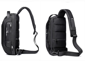 Waterproof Oxford Multifunction Crossbody Bags Anti-theft Shoulder Bags Messenger Sling Chest Bag