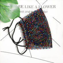 Load image into Gallery viewer, 2020 Fashion Face Decor Jewelry Elastic Rhinestone Mask Fashion
