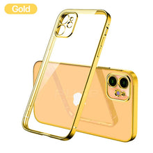 Load image into Gallery viewer, Luxury  Case For iPhone 12 11 Pro Max  Soft Clear Cover
