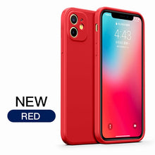 Load image into Gallery viewer, Soft Case For iPhone 11 12 Pro Max 7 8 6 6s Plus 12 mini Liquid Silicone Case For XR X XS Max SE
