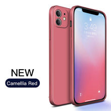 Load image into Gallery viewer, Soft Case For iPhone 11 12 Pro Max 7 8 6 6s Plus 12 mini Liquid Silicone Case For XR X XS Max SE
